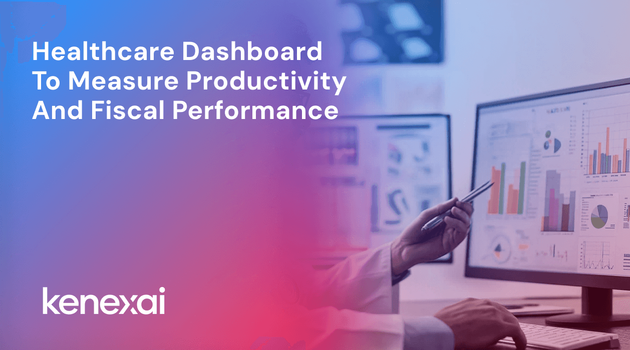 Healthcare Dashboard To Measure Productivity And Fiscal Performance
