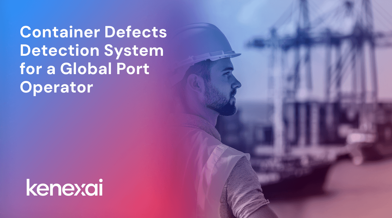 Container Defects Detection System for a Global Port Operator